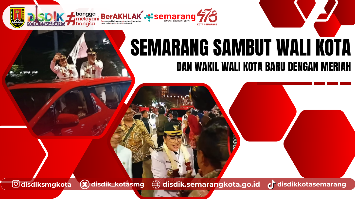 Semarang Sambut Wali Kota dan Wakil Wali Kota Baru dengan Meriah